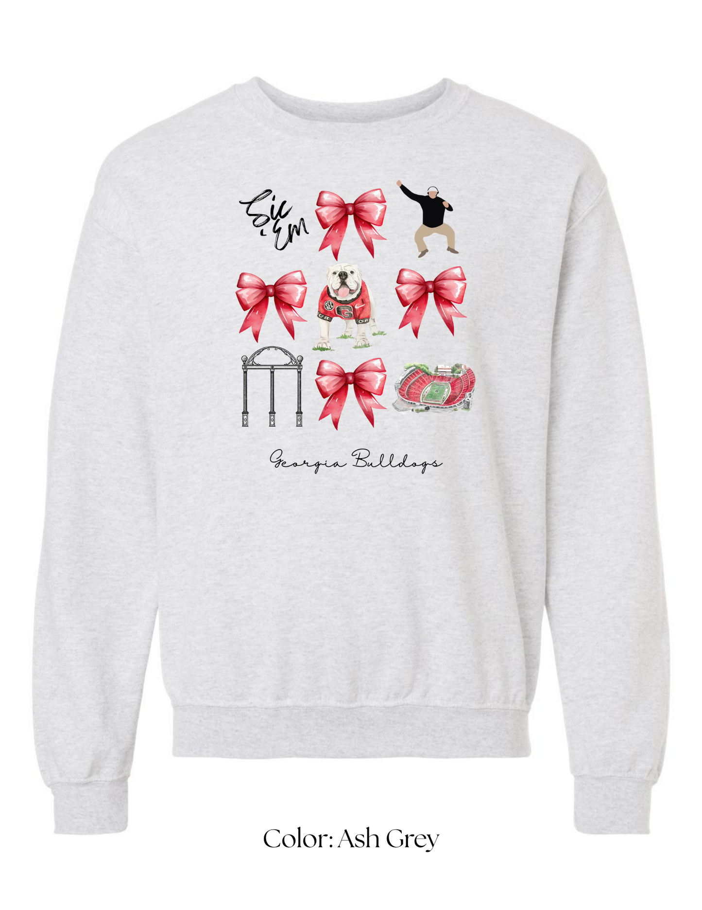 *CUSTOM* (Adult) UGA Crewneck