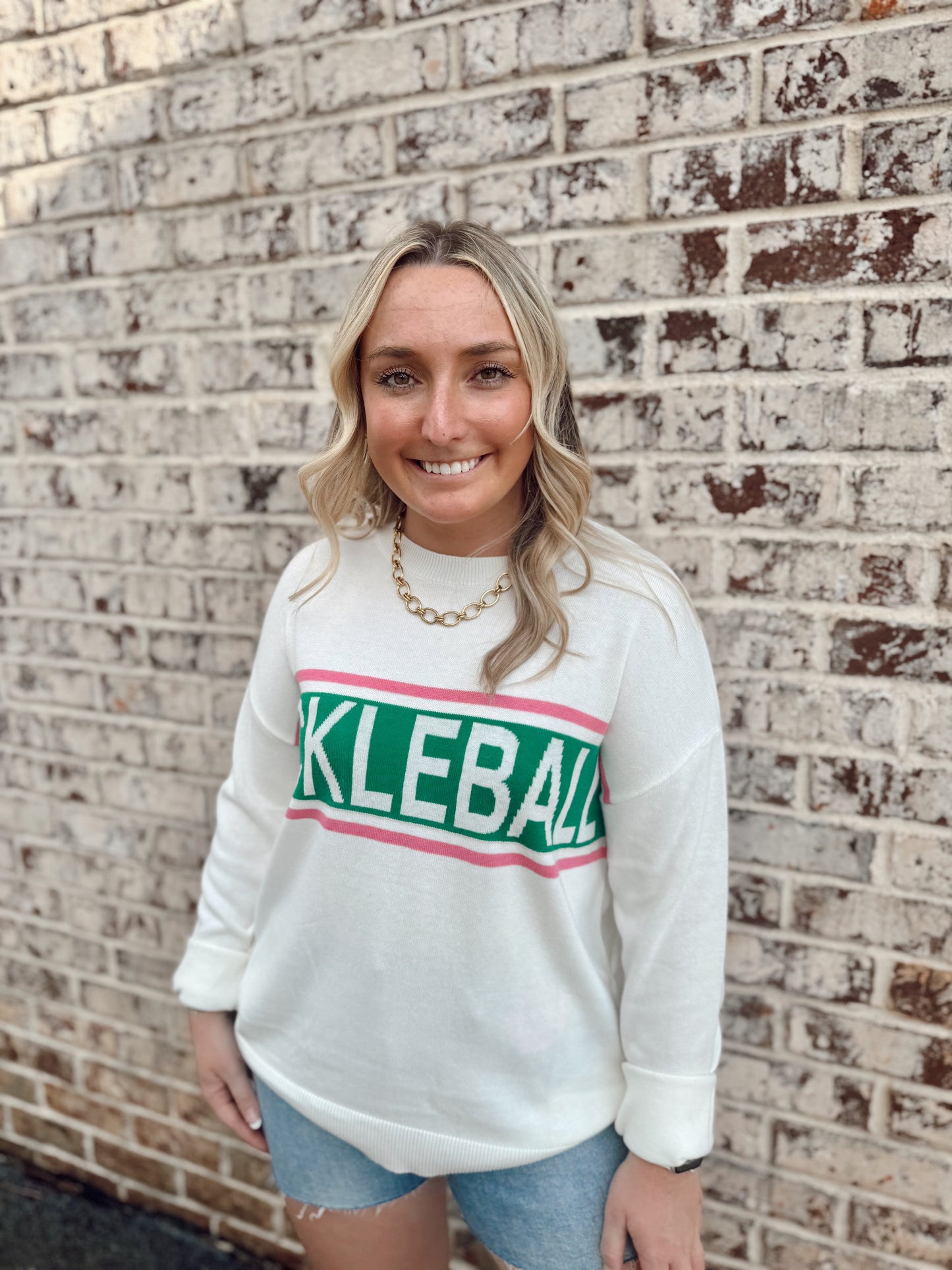 Pickleball Crewneck Sweater