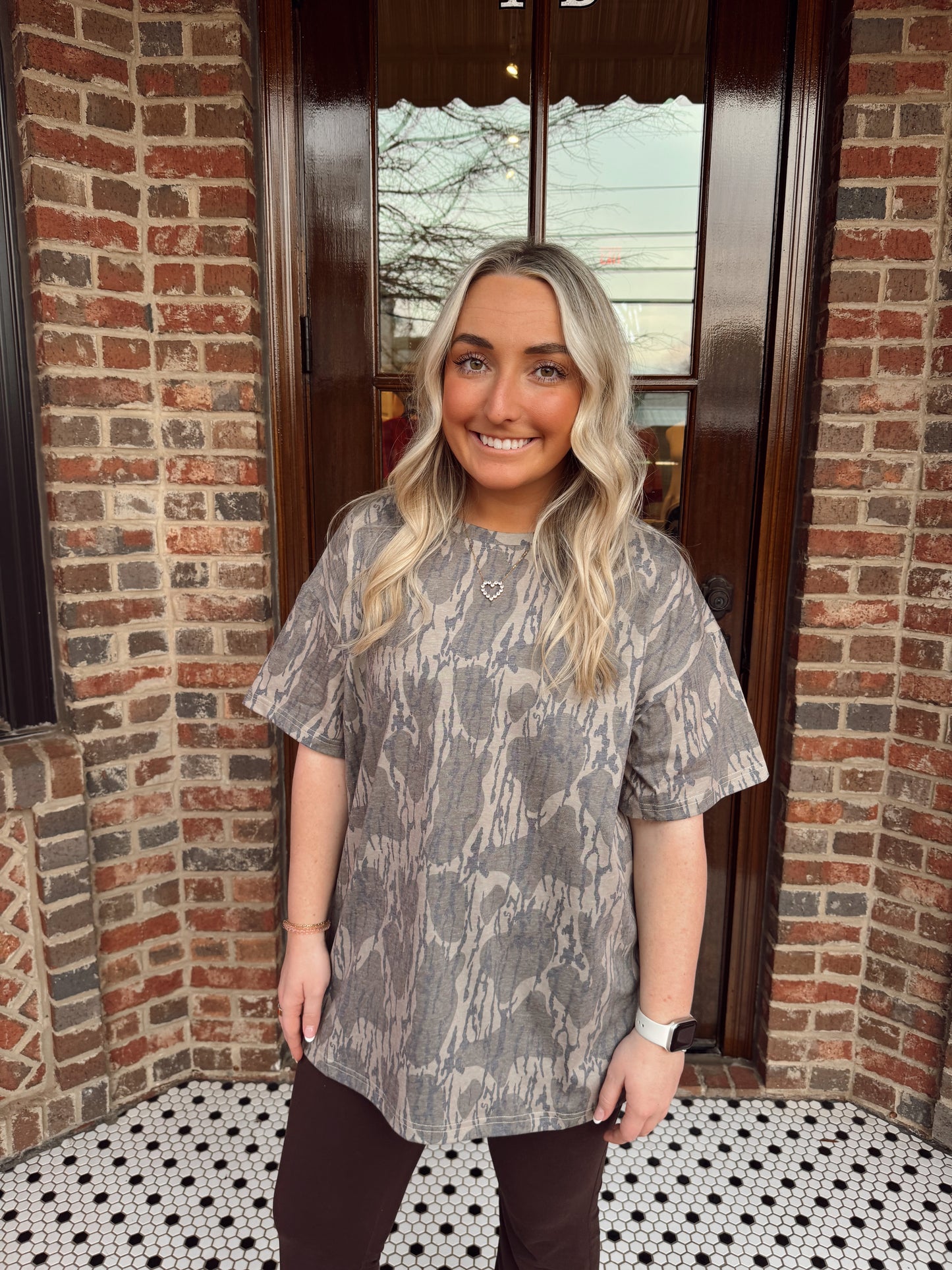 Oversized Bottomland Camo Tee