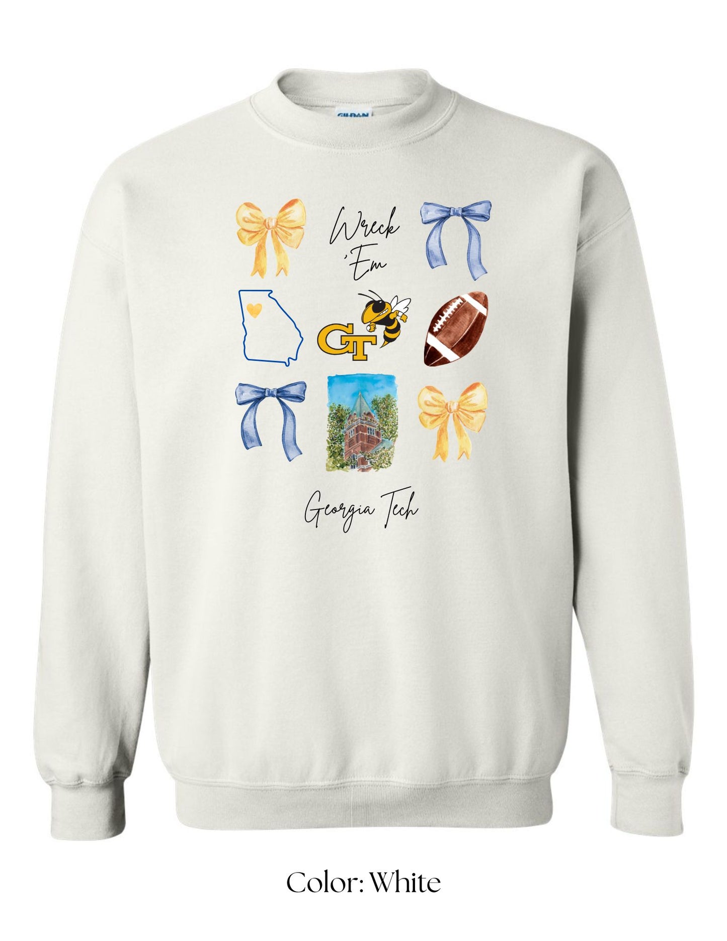 *CUSTOM* (Adult) Georgia Tech Football Crew