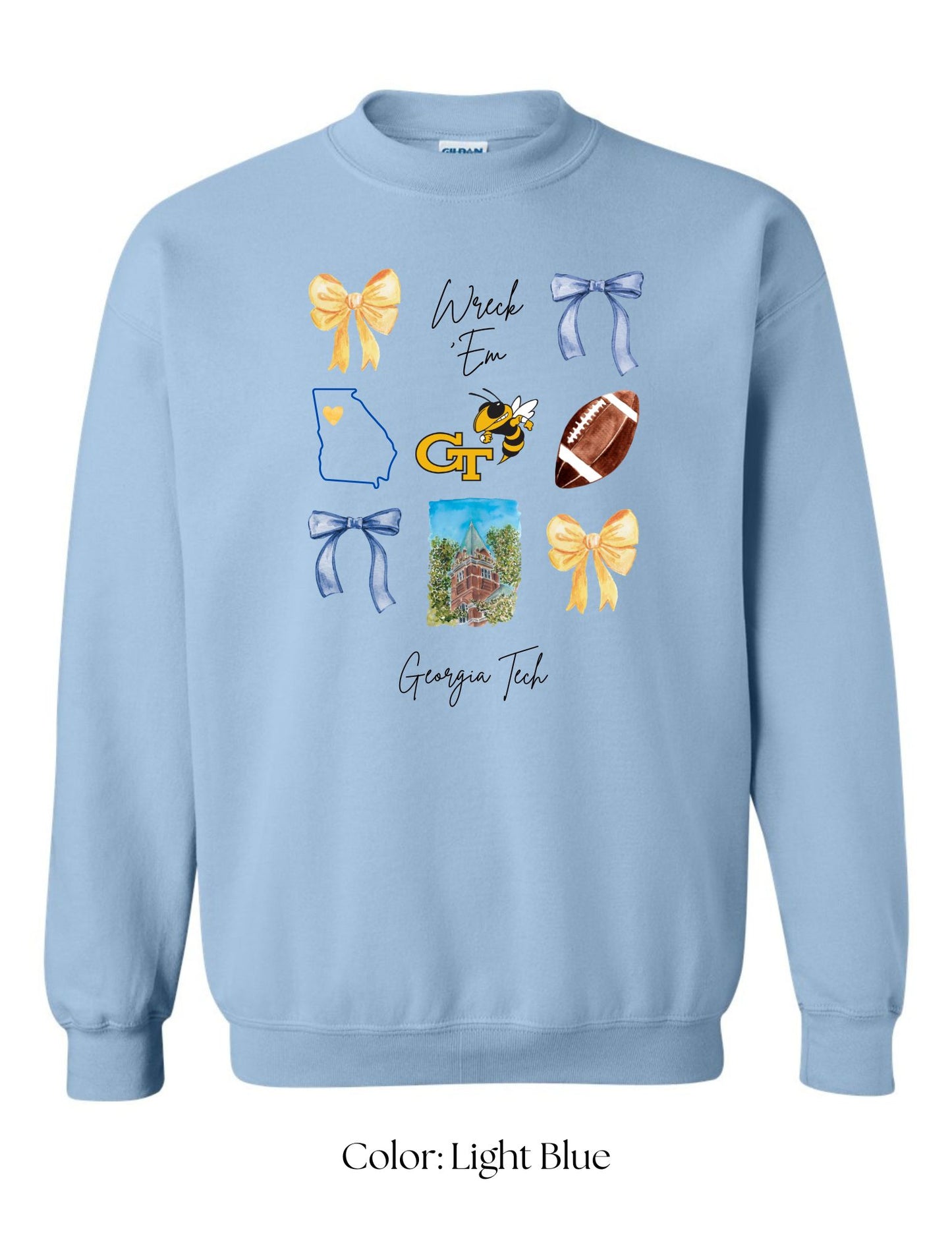 *CUSTOM* (Adult) Georgia Tech Football Crew