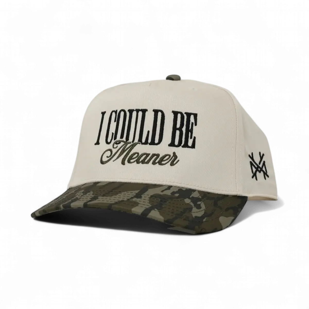 I Could Be Meaner Bottomland Trucker Hat
