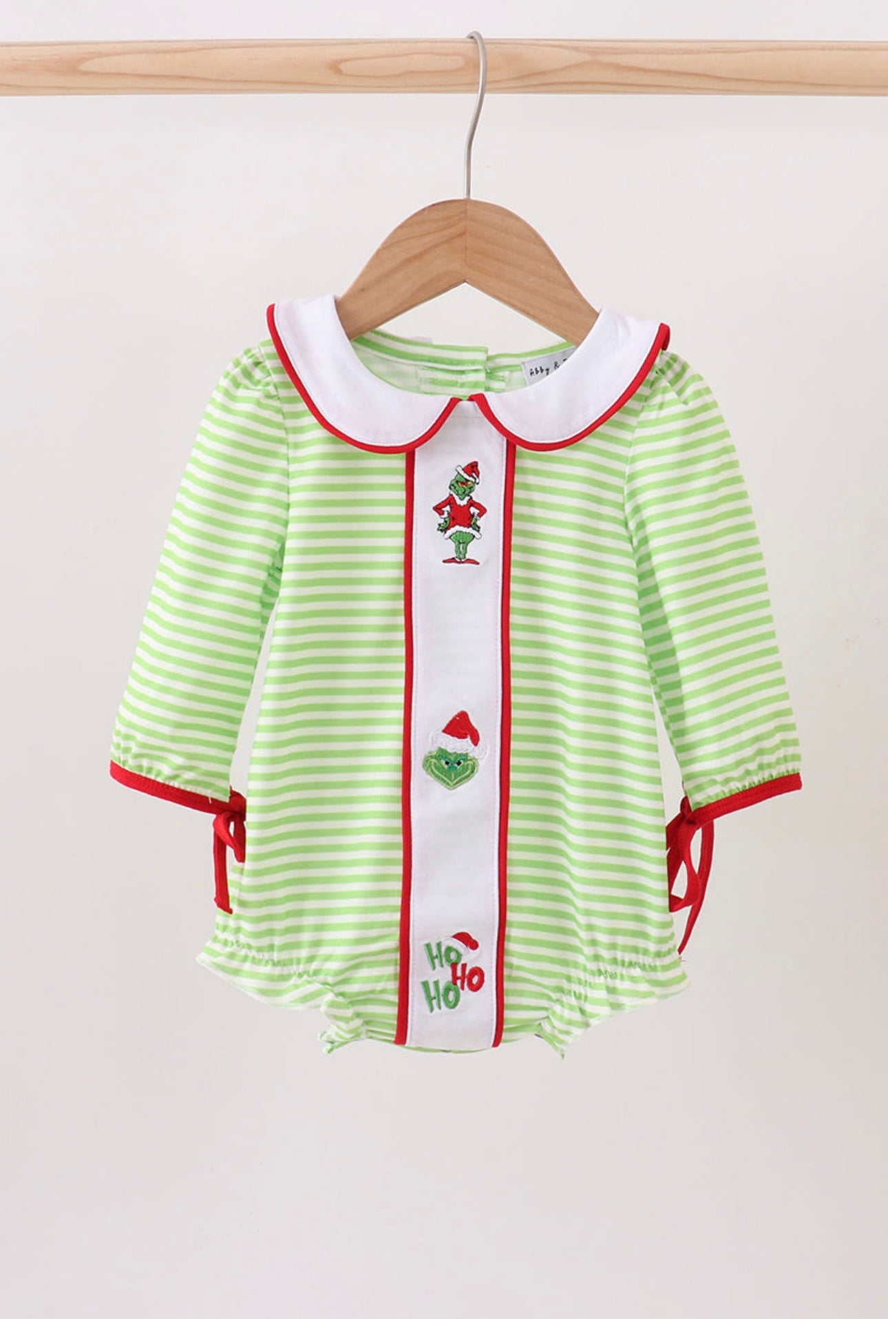 Grinch Embroidery Bubble