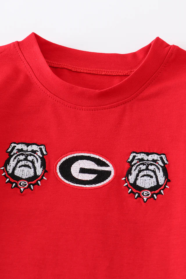 Georgia Embroidered Boy Shirt