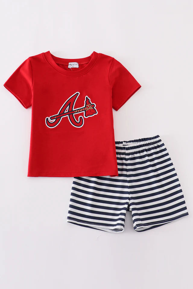Boys Baseball Short Set