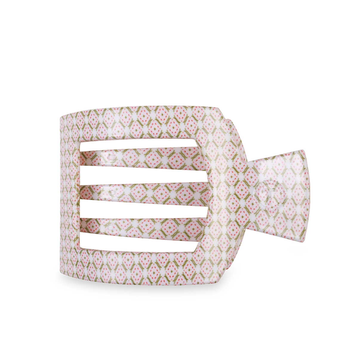 Teleties Flat Clip | Laura Park Pine & Pearl