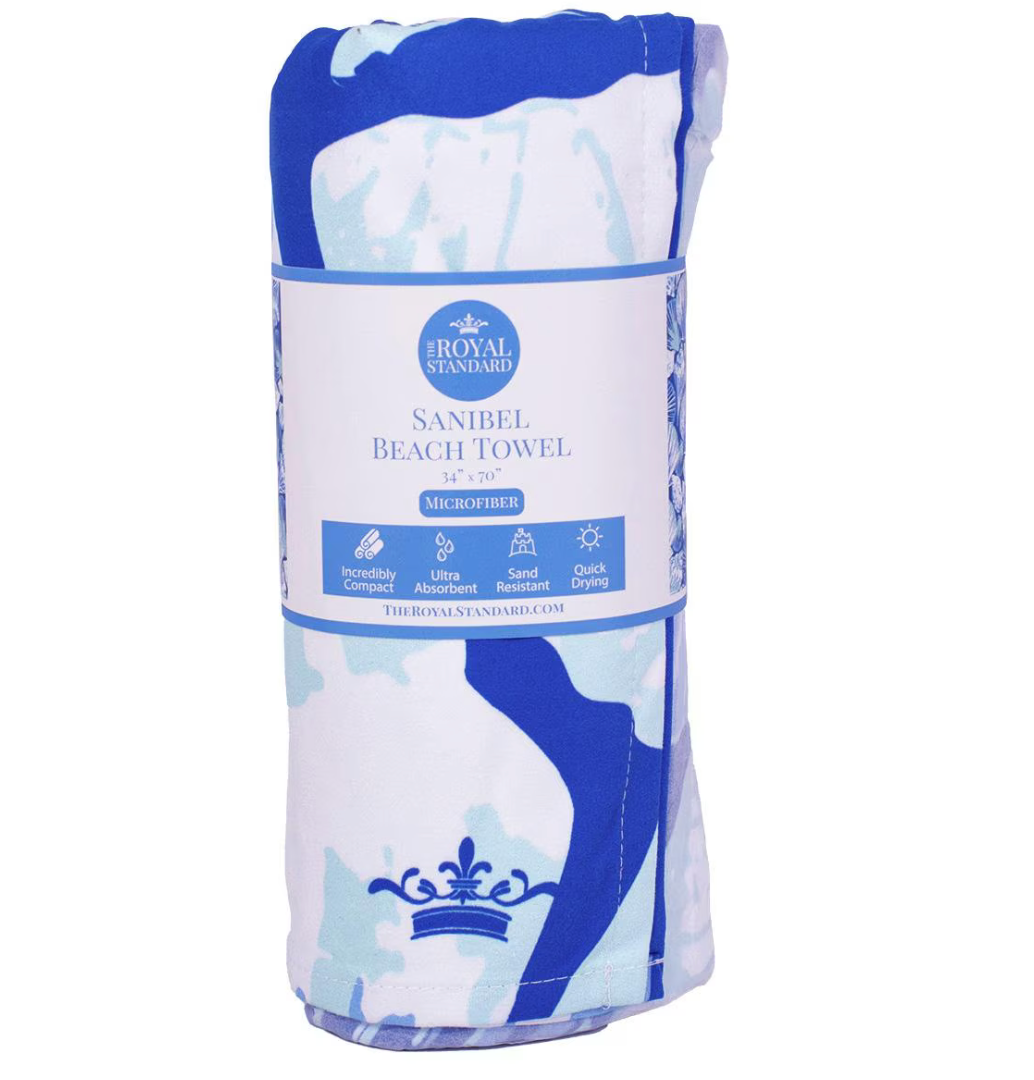 Sapphire Sannibel Beach Towel
