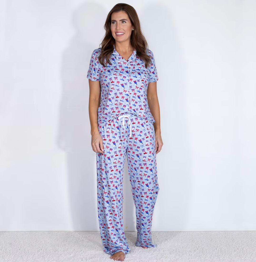 Boots n' Bows Pajama Set