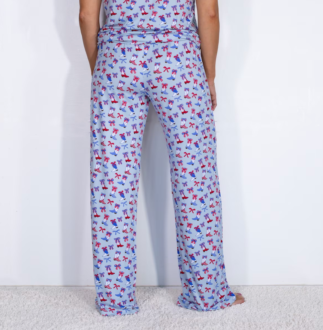 Boots n' Bows Pajama Set