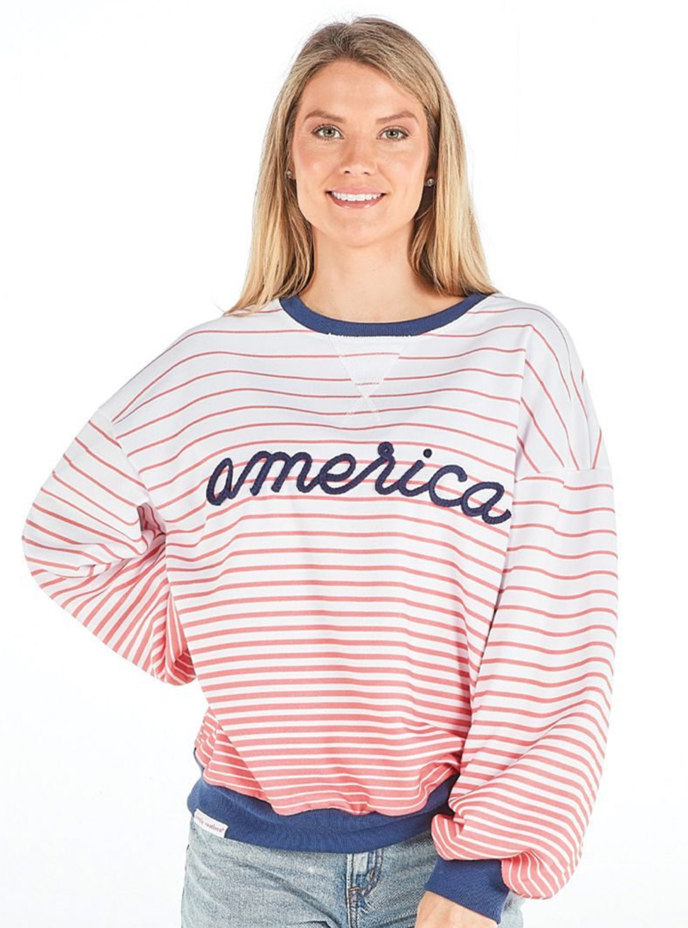 America French Terry Crewneck Sweater