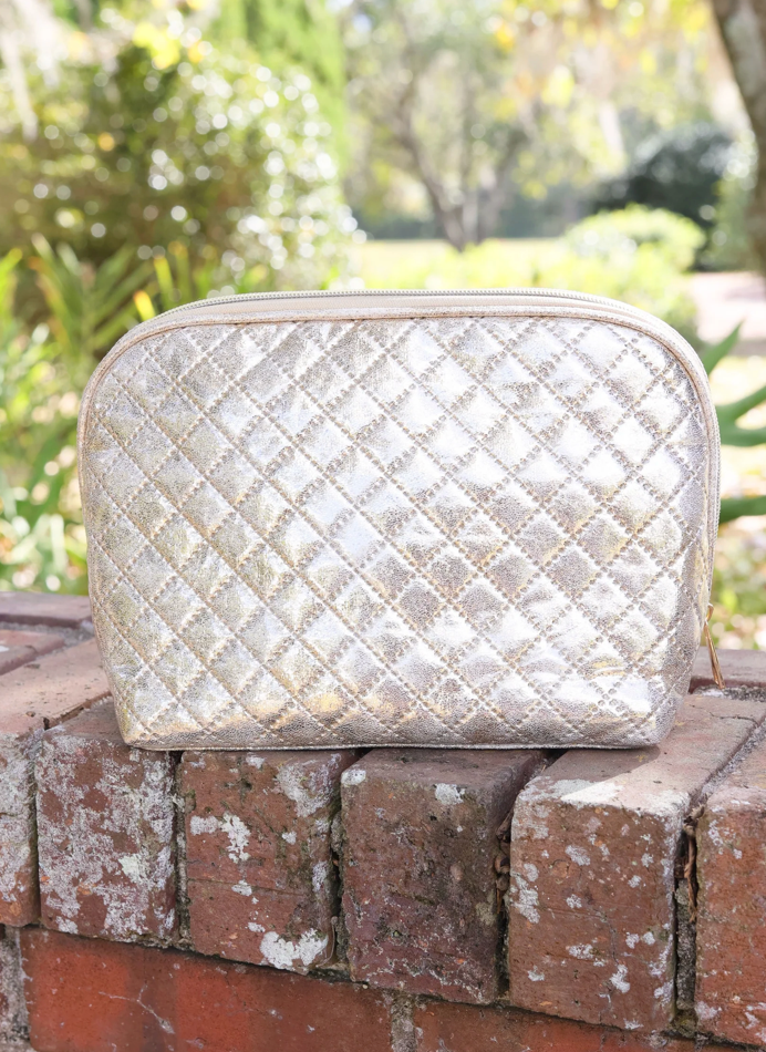 Capri Large Pouch | Champagne Pop