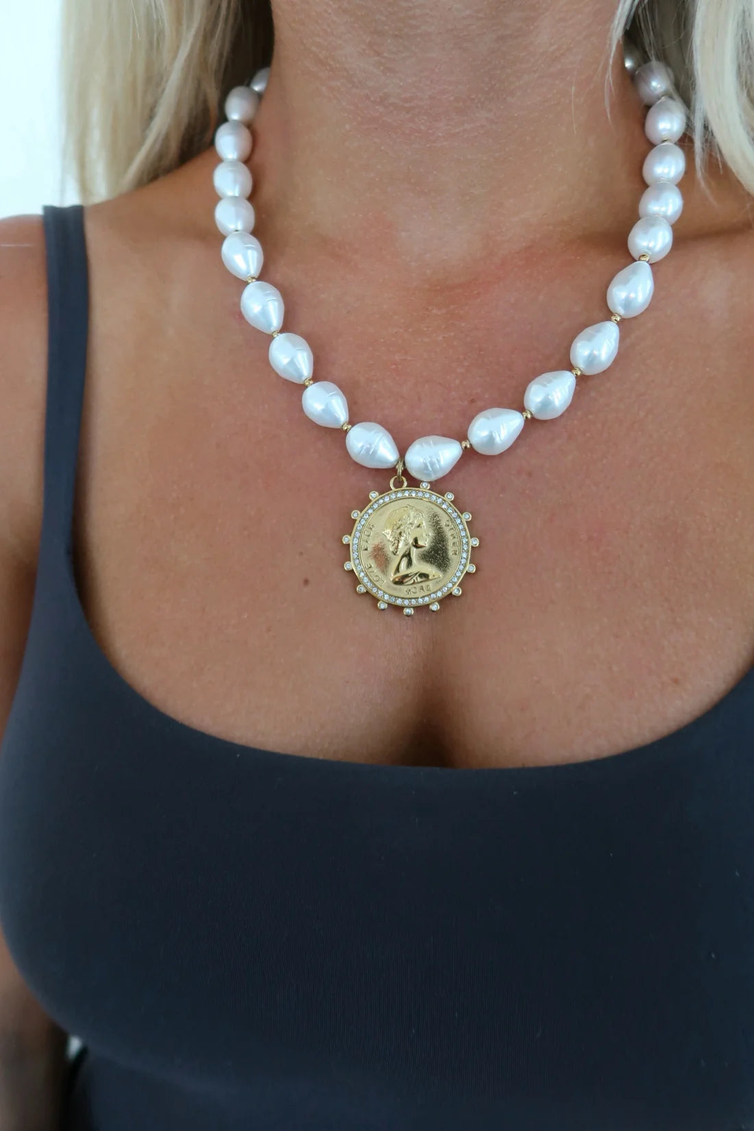 Gia Coin Necklace