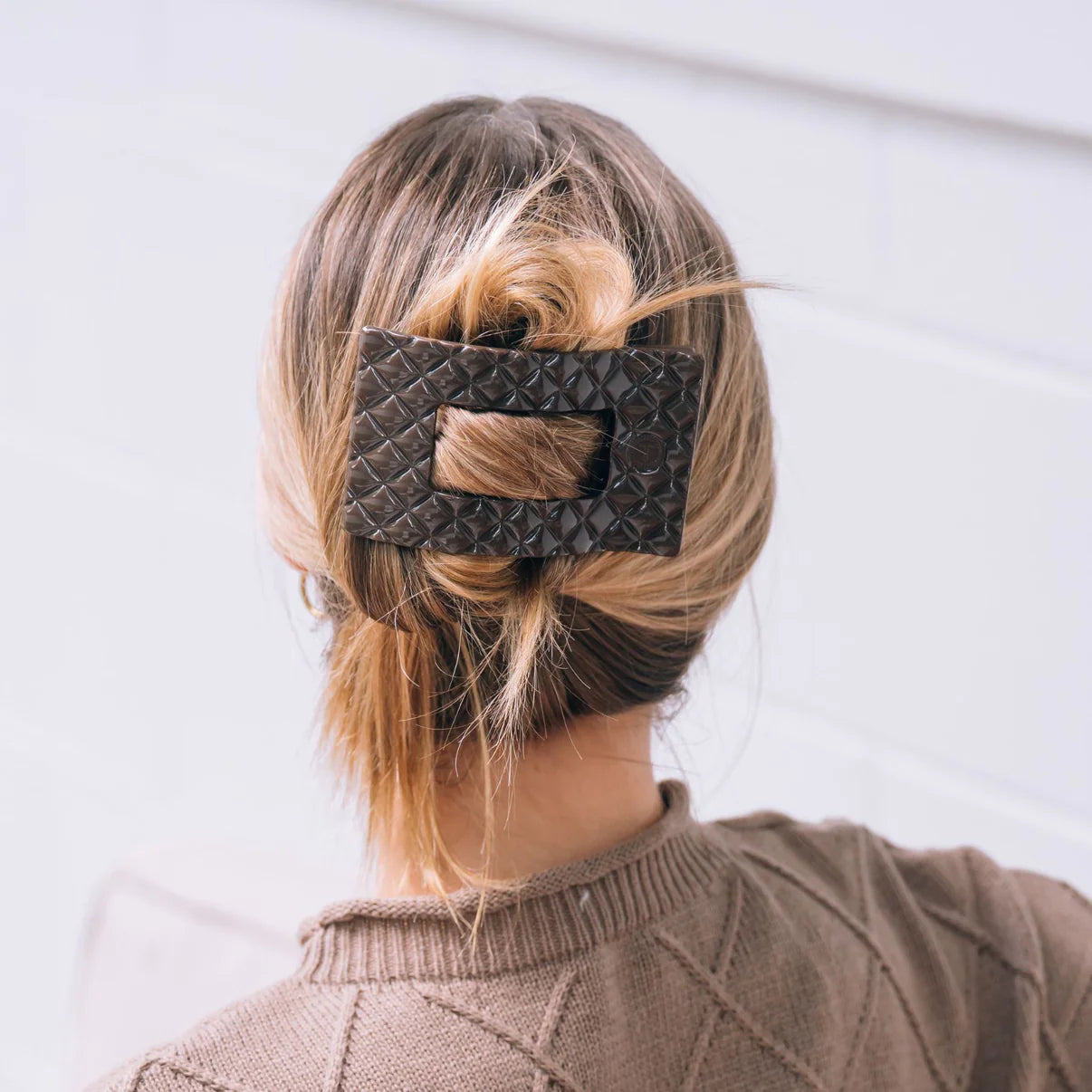 Teleties Flat Rectangle Clip