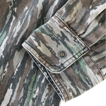 BC Raskulls Camo L/S Twill Button-Up (YOUTH)