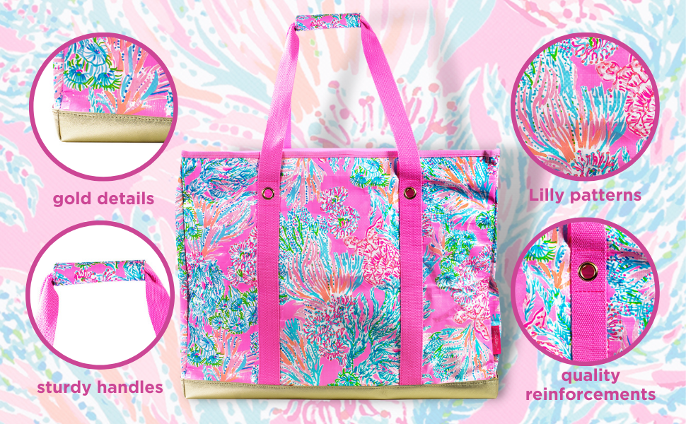Lily Pulitzer Large Utility Tote