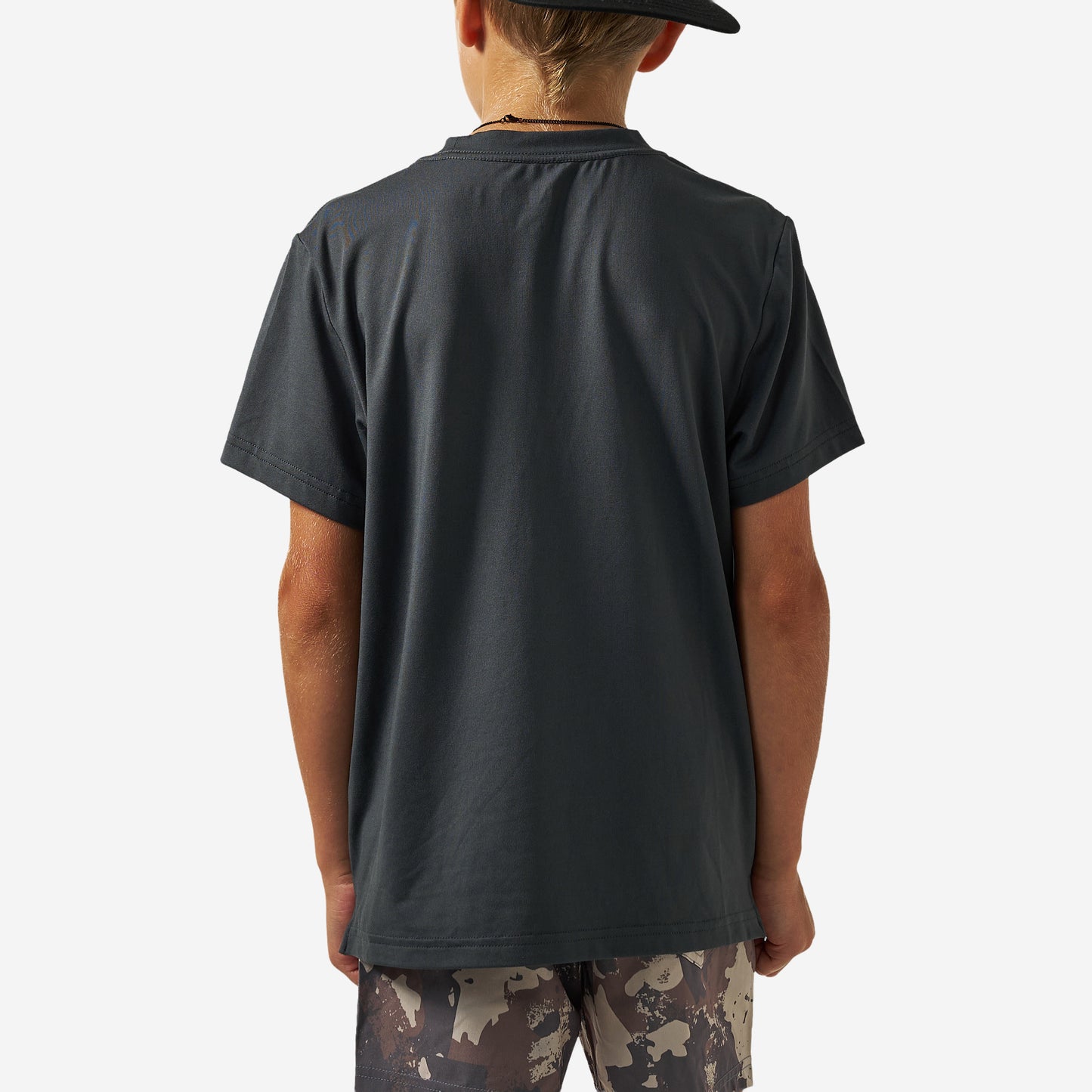 Burlebo Youth Go To Tee | Grey & Gauge Camo