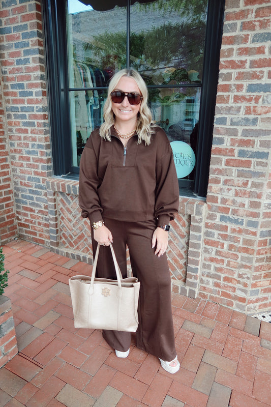 Mocha Muse Top & Pants Set