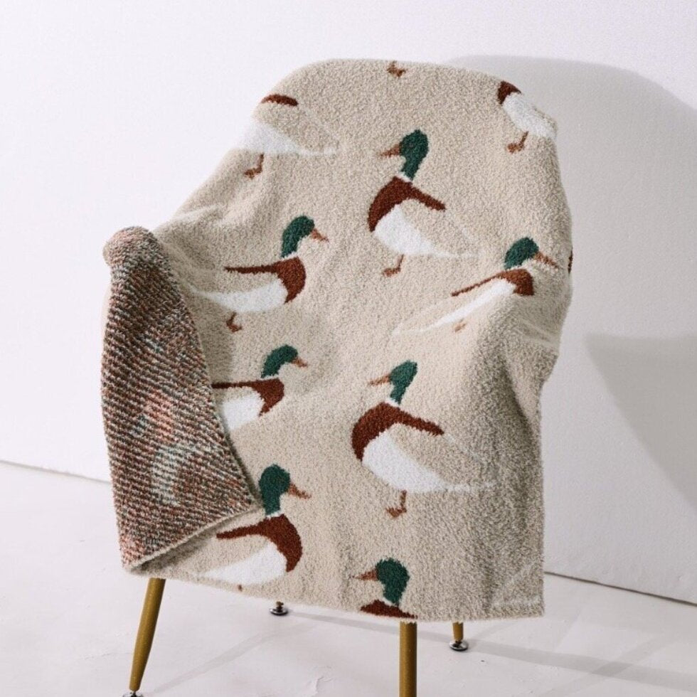 Chenille Blanket | Simple Mallard