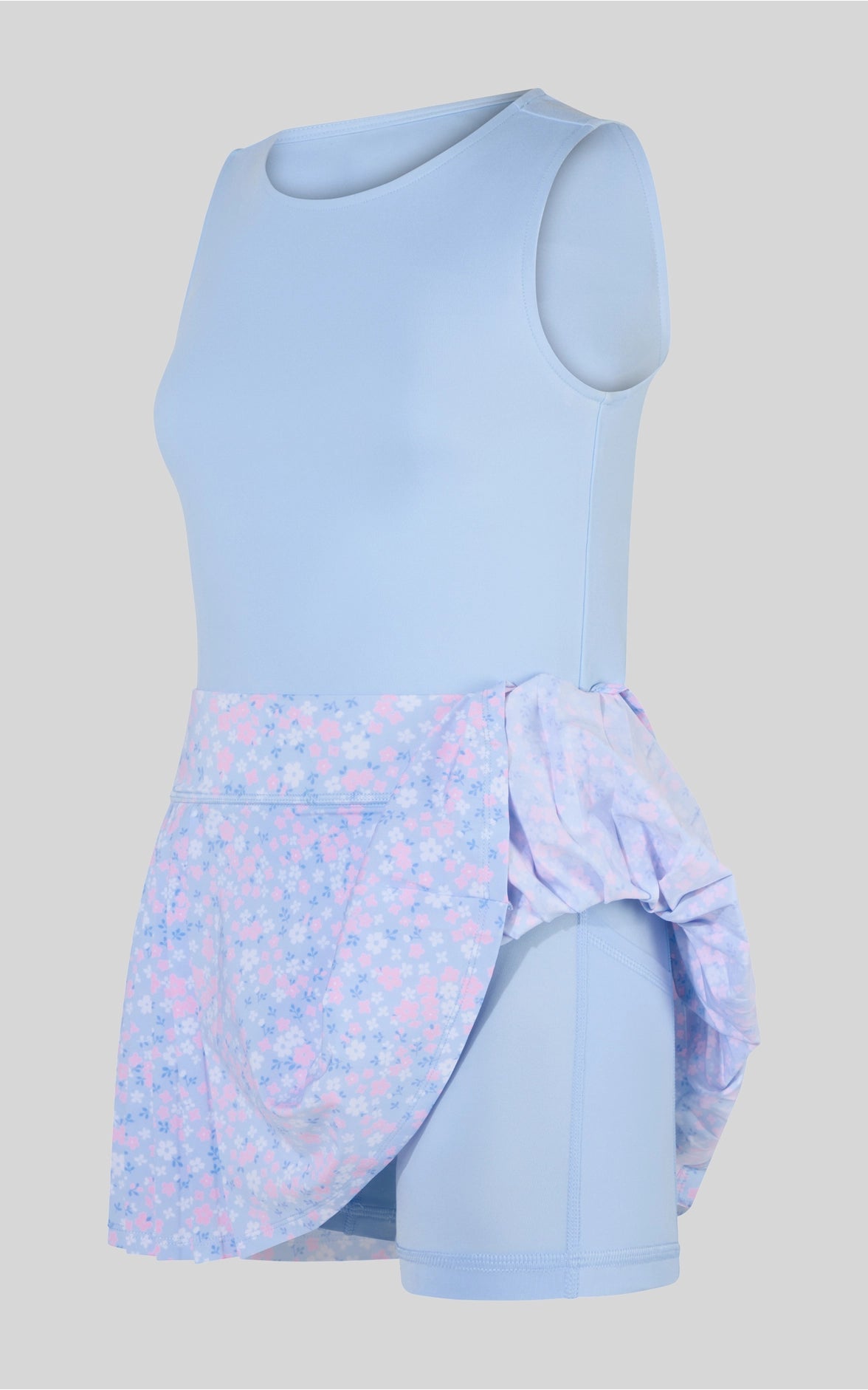 Millie Floral Tank, Skort & Scrunchie Set (Girls)