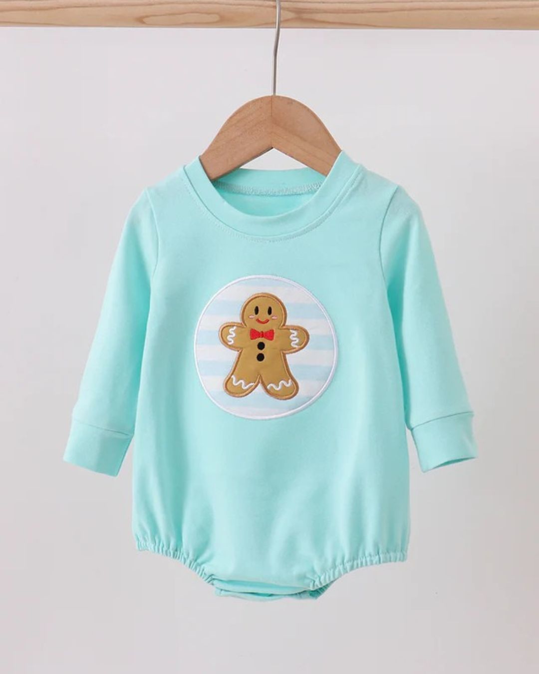 Blue Gingerbread Bubble