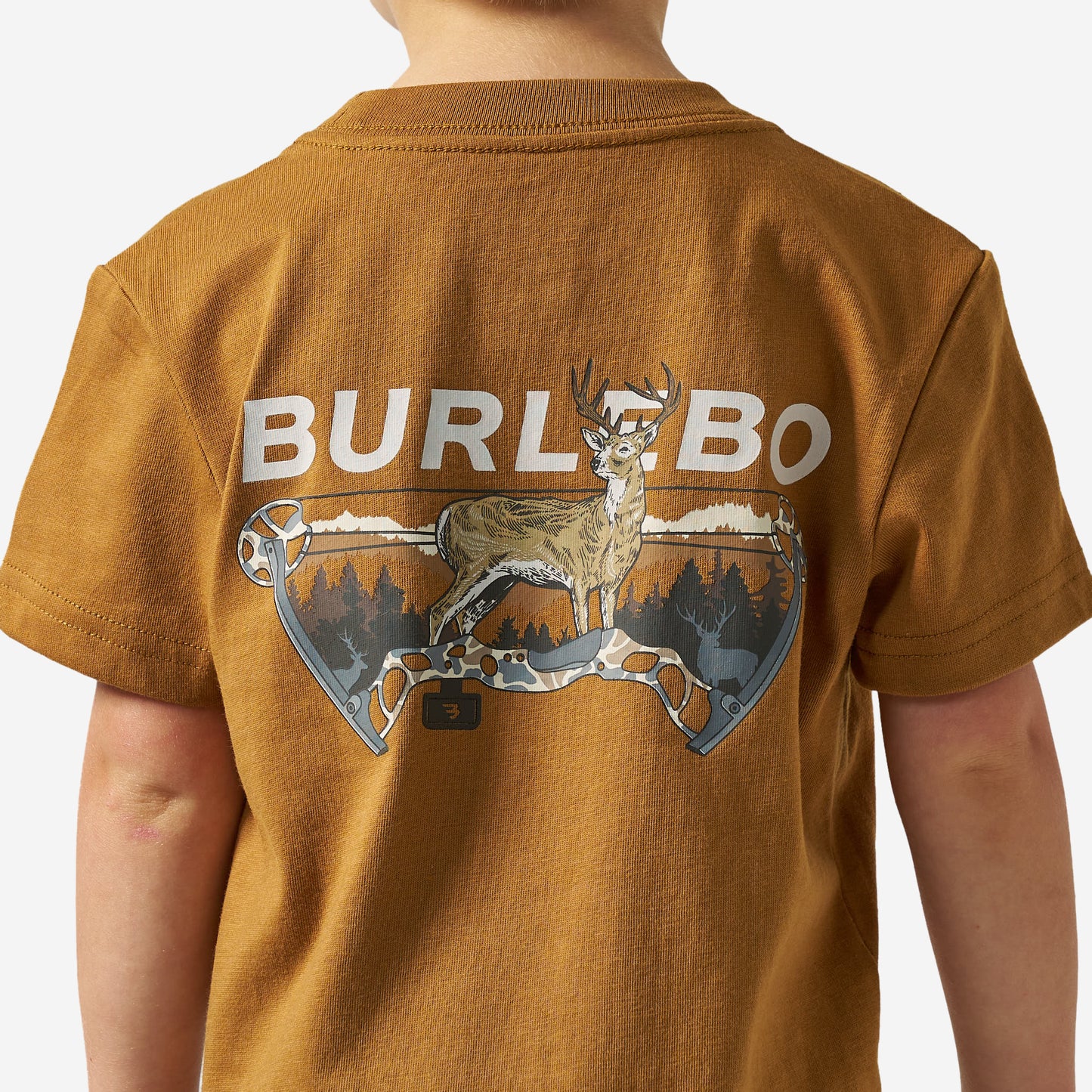 Burlebo Youth Short Sleeve Tee | Bow Hunter - Light Brown