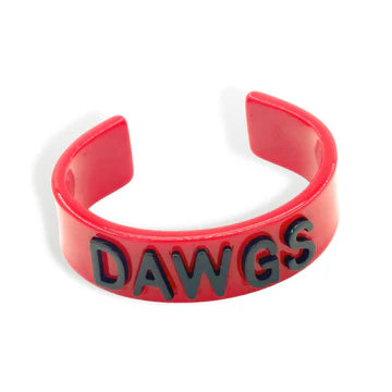 Red Georgia DAWGS Cuff