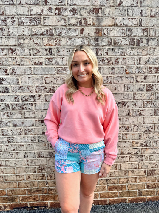 Pink Petal Pullover
