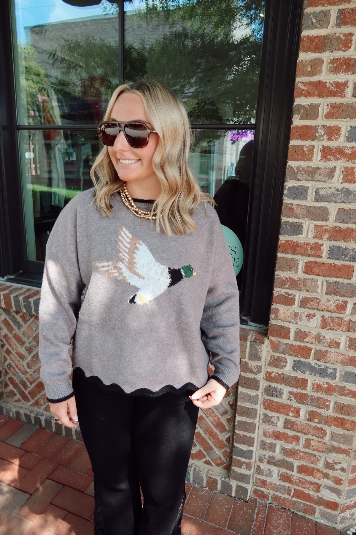 Rosalie Duck Sweater