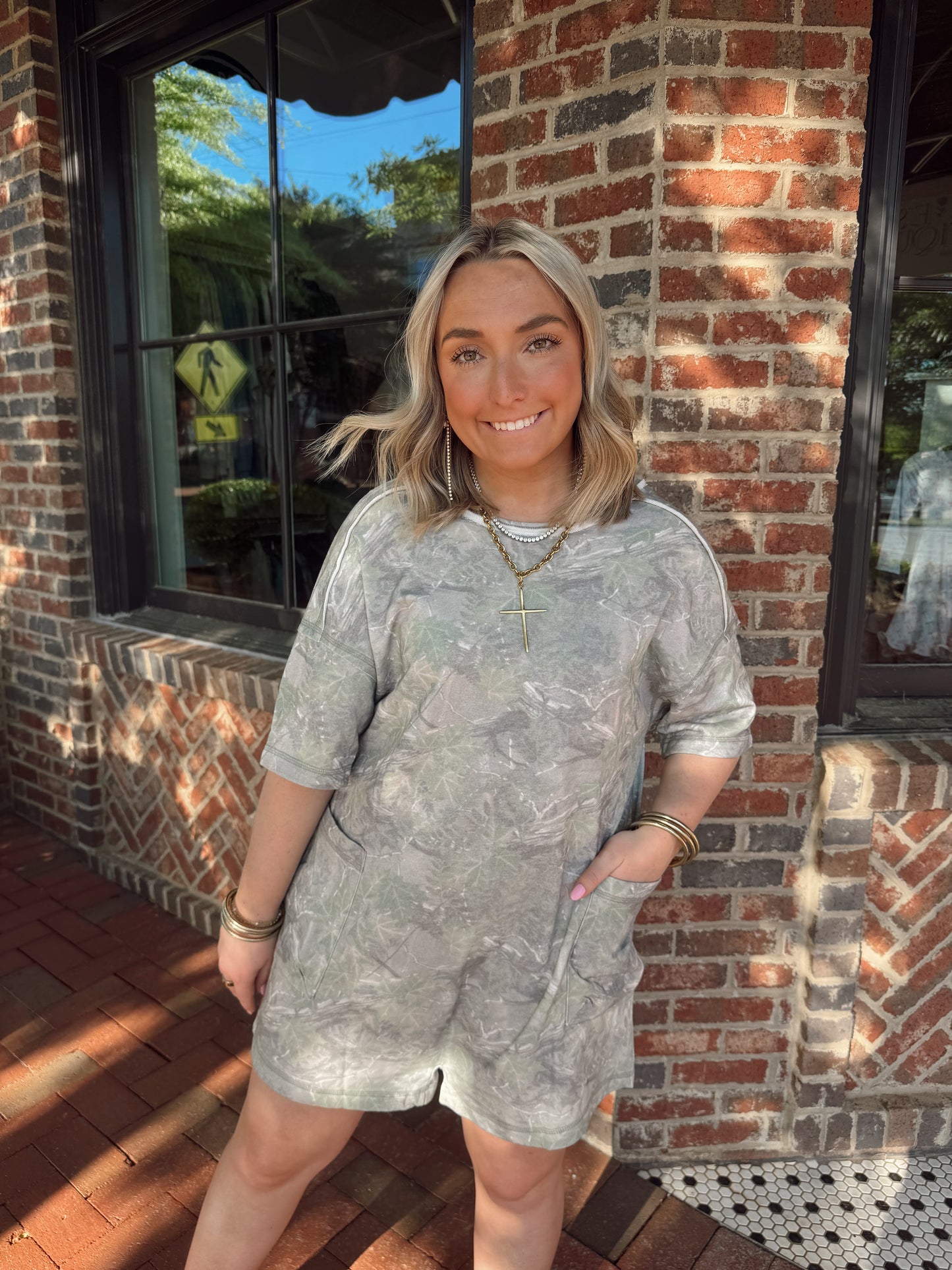 Camo Romper