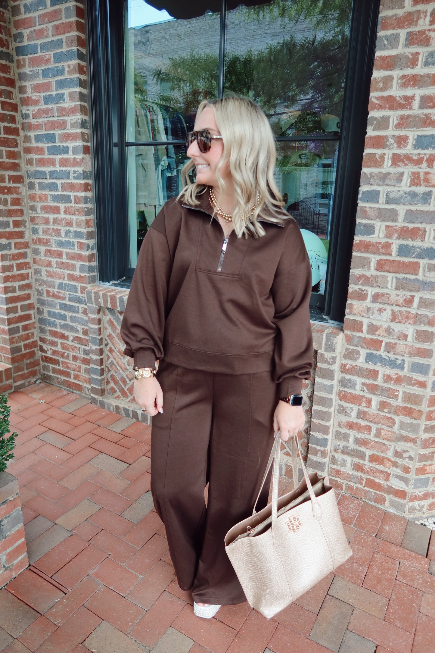 Mocha Muse Top & Pants Set