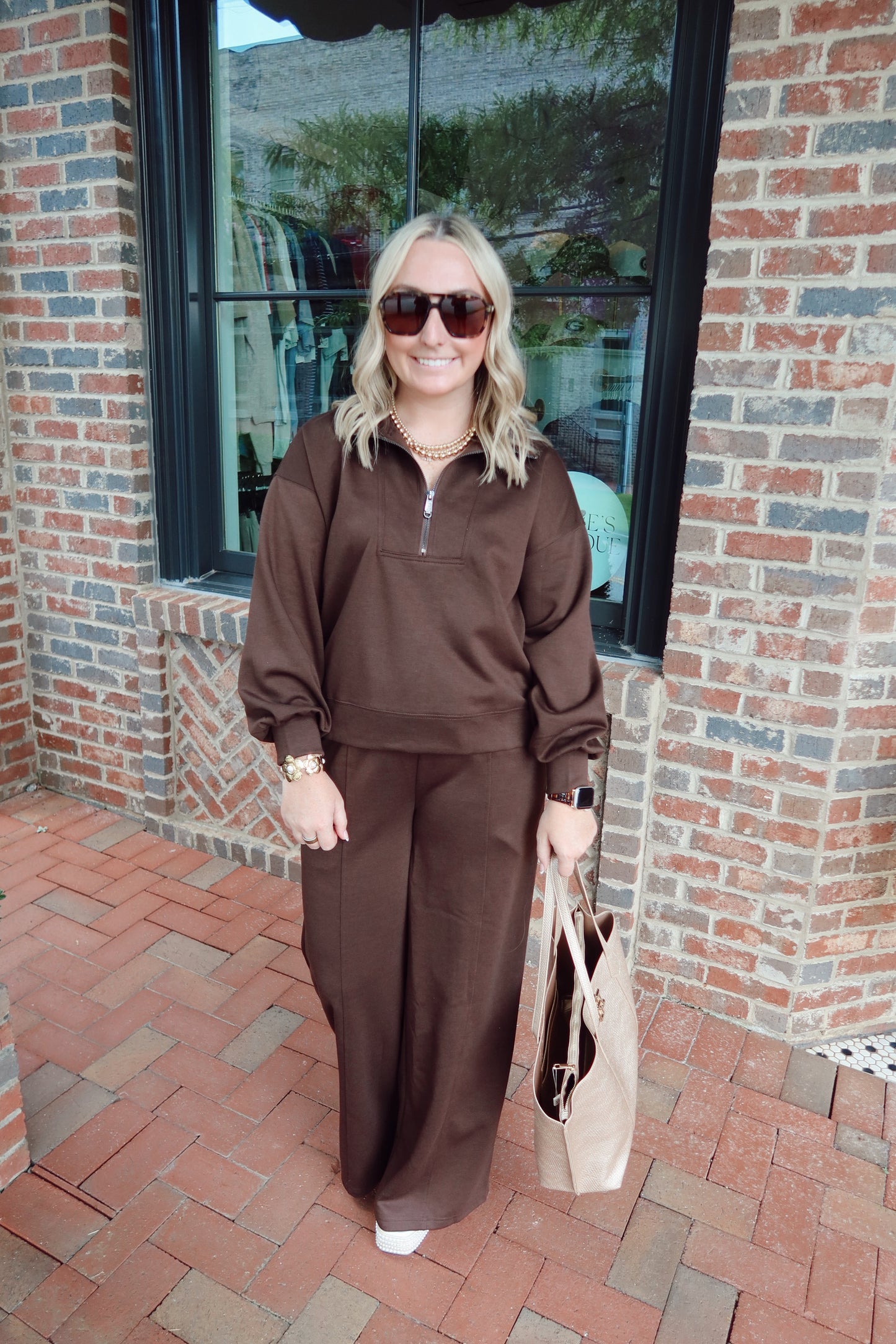 Mocha Muse Top & Pants Set