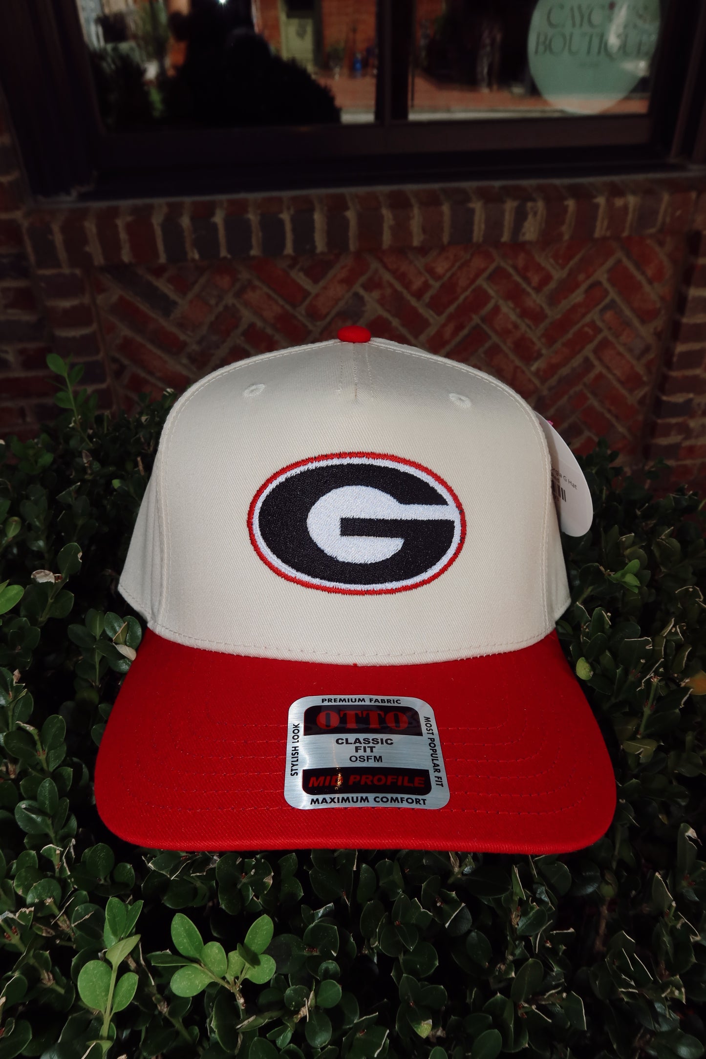 Embroidered Georgia G Hat