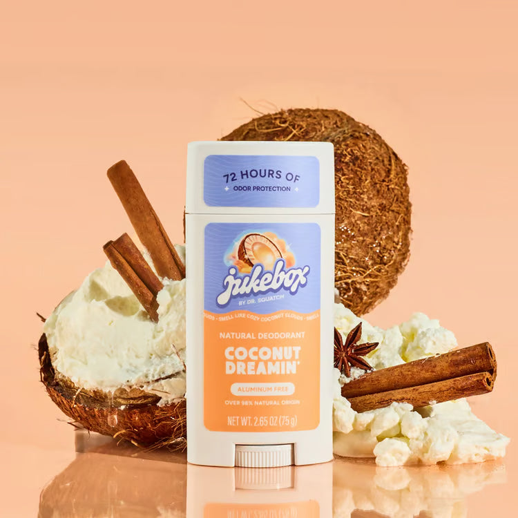 Jukebox by Dr. Squatch | Coconut Dreamin Deodorant