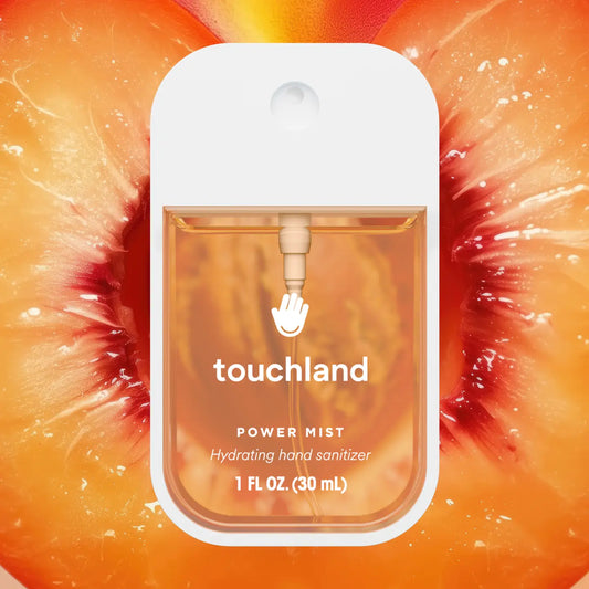 Touchland | Velvet Peach Power Mist Hydrating Hand Sanitizer