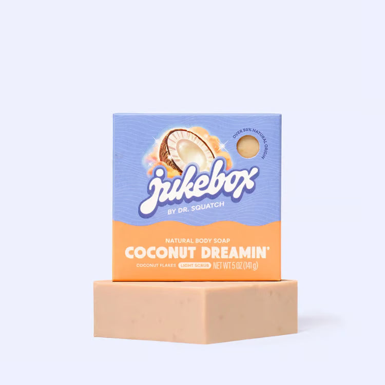 Jukebox by Dr. Squatch | Coconut Dreamin Bar Soap