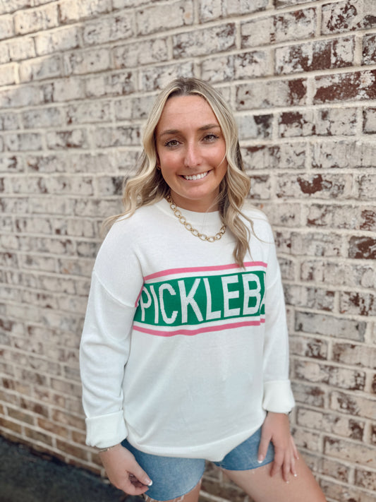 Pickleball Crewneck Sweater