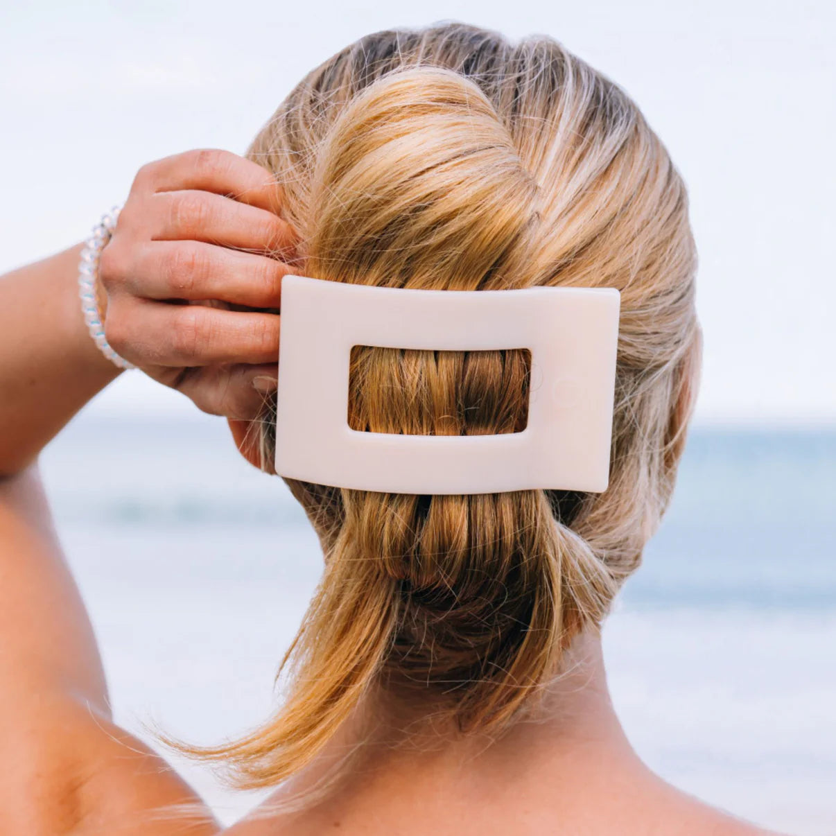 Teleties Flat Rectangle Clip