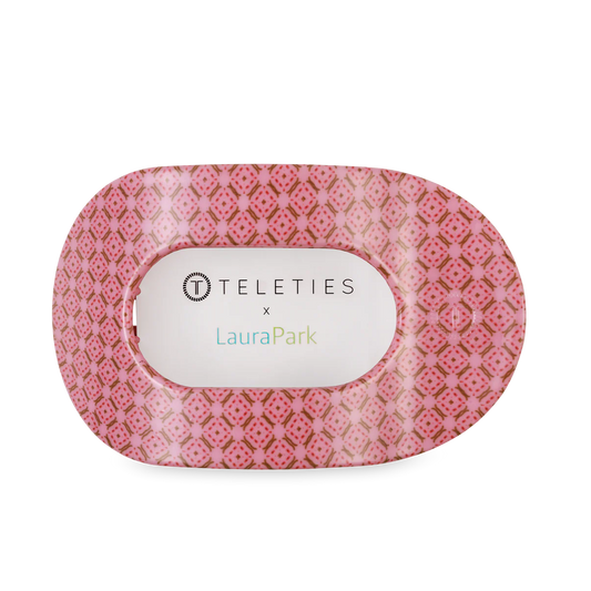 Teleties Flat Clip | Laura Park Berry Cozy