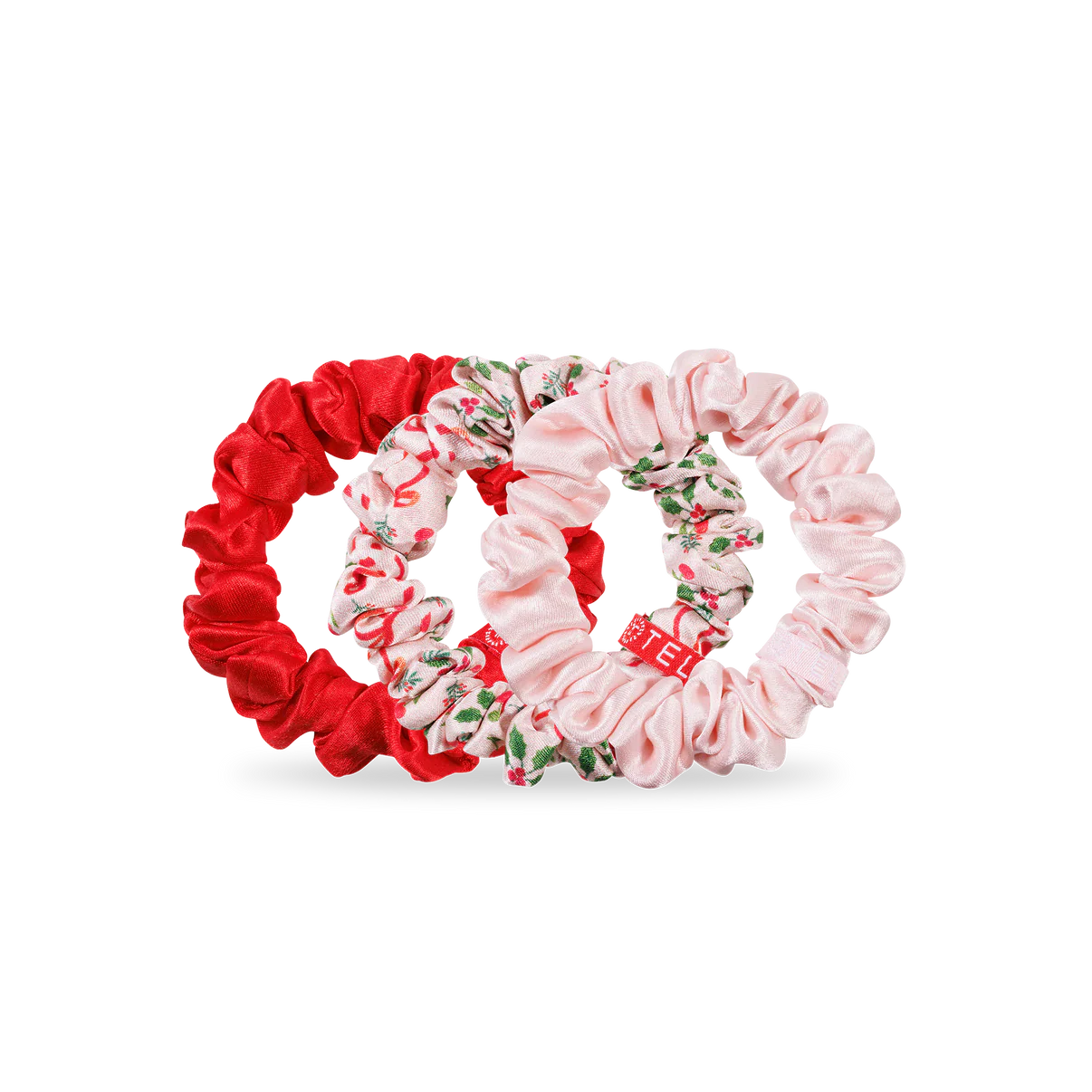 Teleties Silk Scrunchies | Blushmas