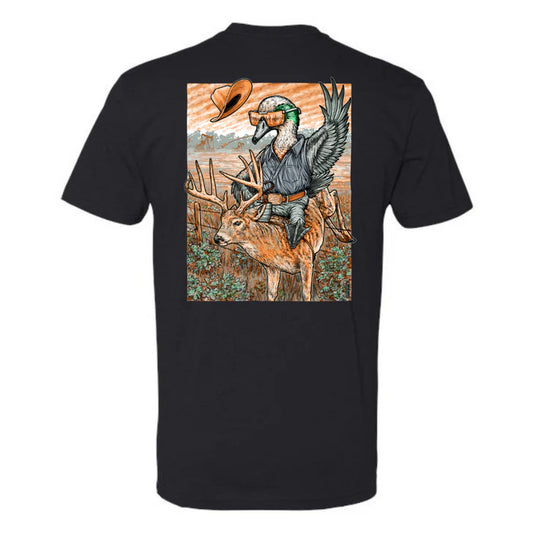 Combat Waterfowl Buckin' Cotton Tee