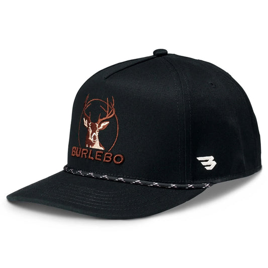 Burlebo Buck Rope Cap | Black