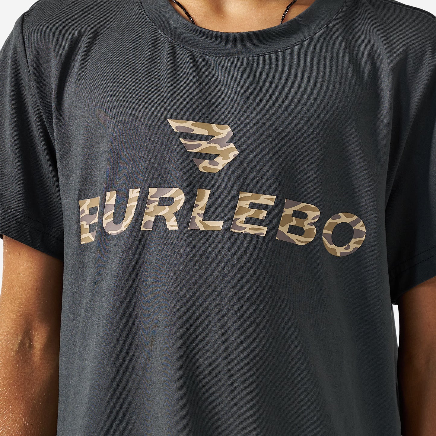 Burlebo Youth Go To Tee | Grey & Gauge Camo