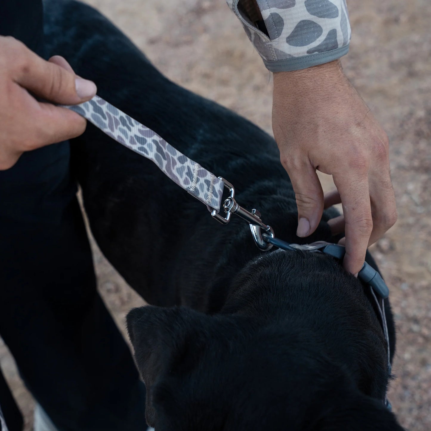 Burlebo Dog Leash | Classic Deer Camo