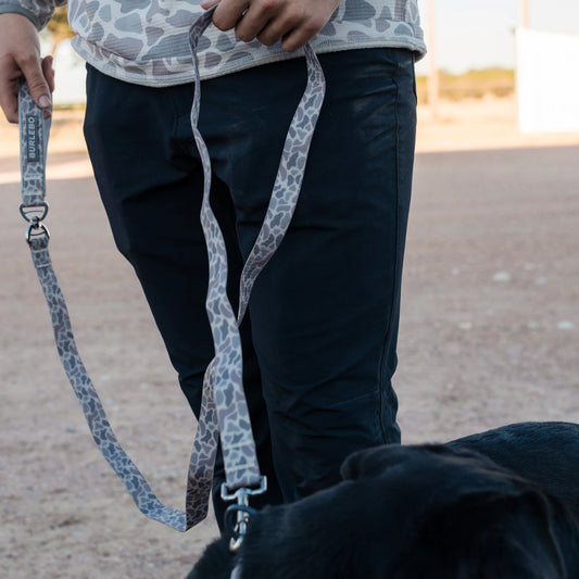 Burlebo Dog Leash | Classic Deer Camo