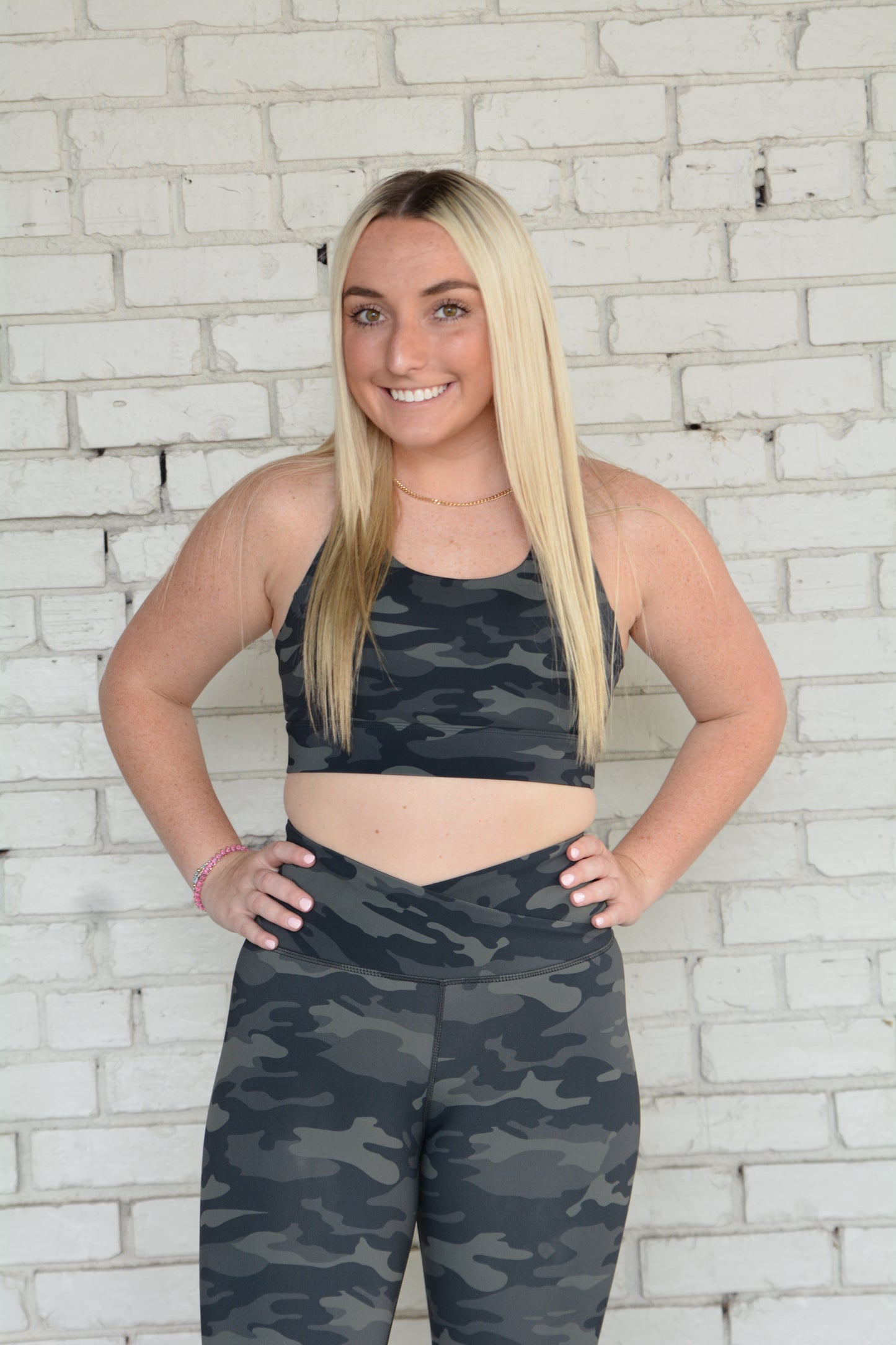 Crossover Camo Sports Bra