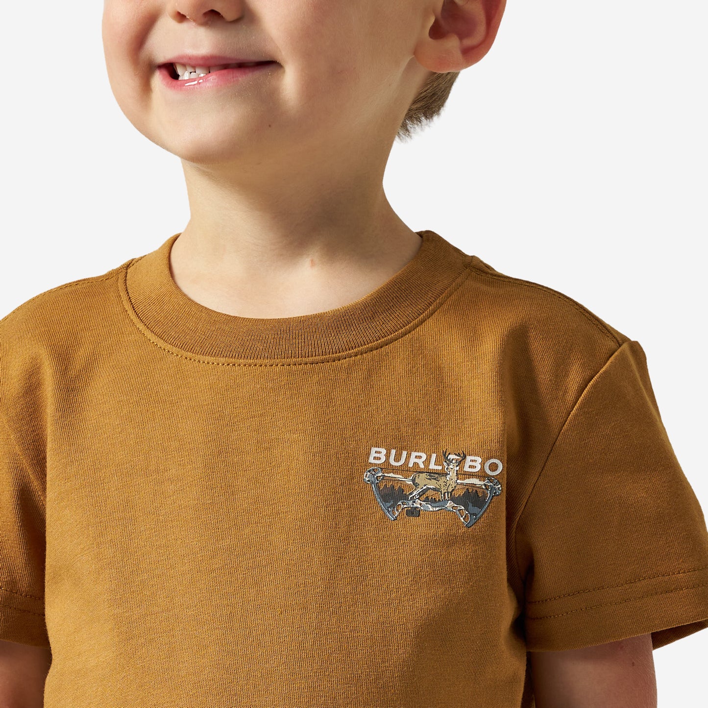 Burlebo Youth Short Sleeve Tee | Bow Hunter - Light Brown