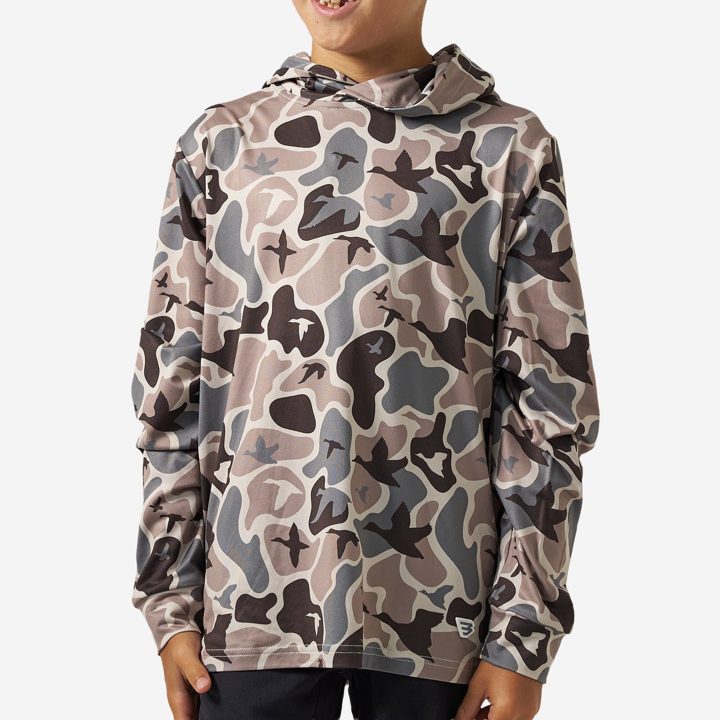 Burlebo Youth Performance Hoodie | Mallard Mayhem