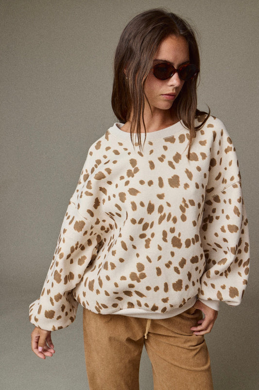 Antelope Print Sweatshirt