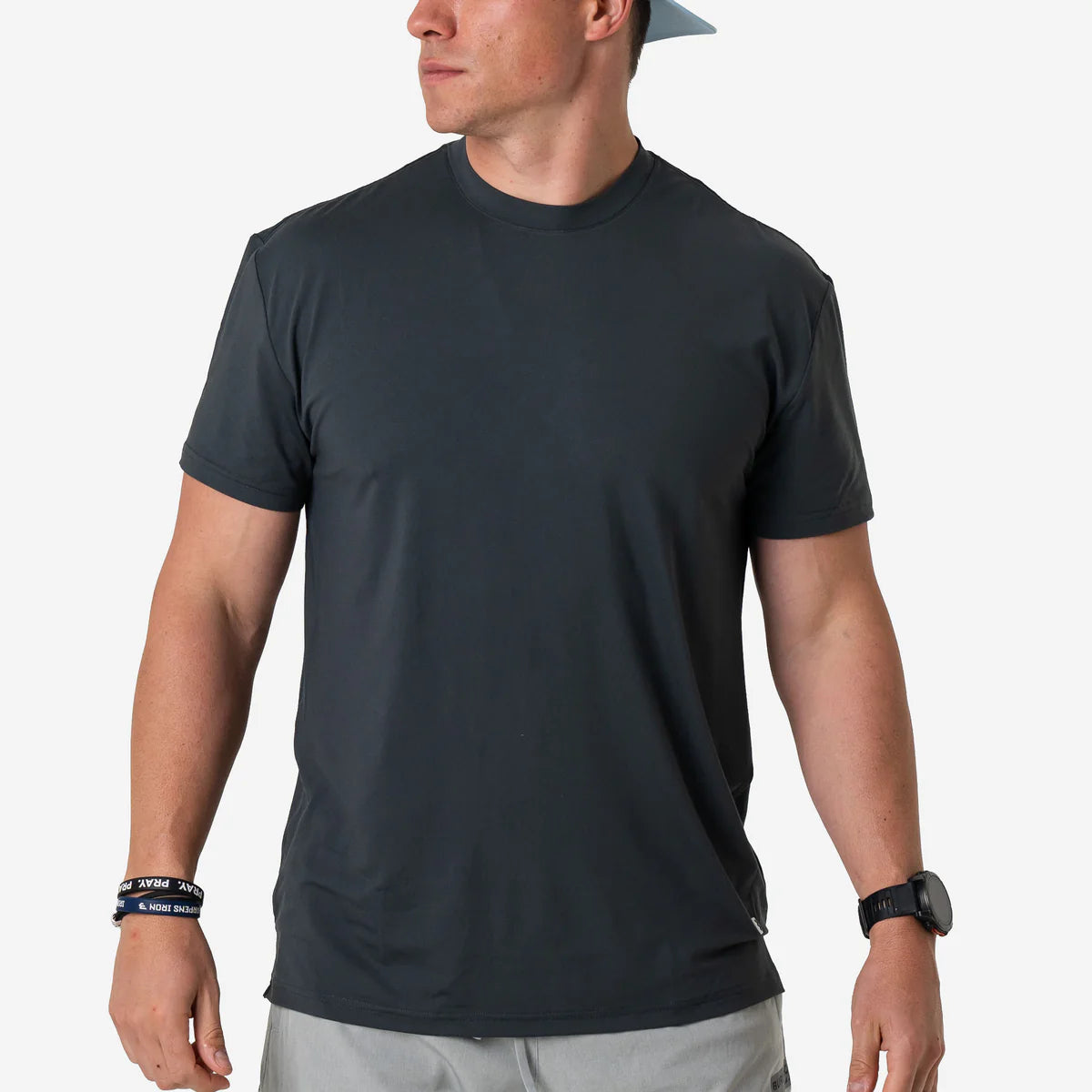 Burlebo Go To Tee | Gun Metal Grey