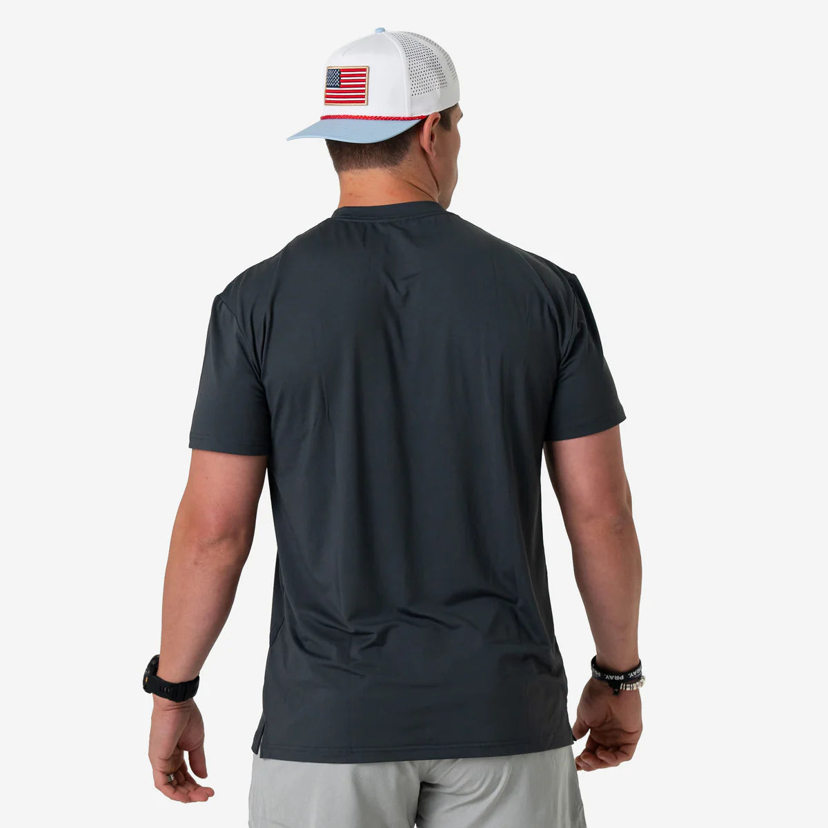 Burlebo Go To Tee | Gun Metal Grey